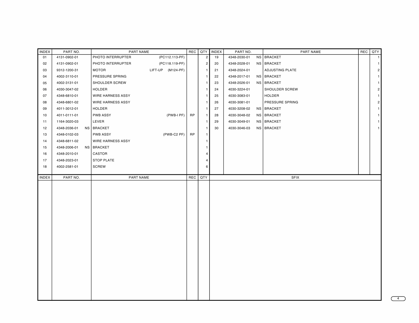 Konica-Minolta Options PF-124 Parts Manual-2